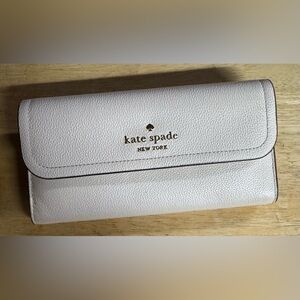 kate spade White Leather Rosie Wallet